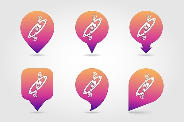 EPS 해외이미지 호수 스포츠 바다 여행 지도 일러스트 휴가 물 여름 강 보트 심볼 노 카누 카약 위치 노젓기 뗏목 충고 해외202004 해외일러스트 자연요소 계절 교통수단 배_교통 모션 수상스포츠 선박 파일형식 벡터 이미지허브