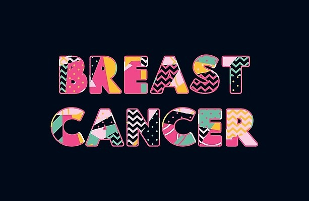 EPS 해외이미지 리본 분홍색 컨셉 일러스트 아이디어 건강 미술 타이포그라피 단어 질병 가슴 유방암 암 테마 해외202004 해외일러스트 문자 컬러 의학 문화예술 신체부위 파일형식 벡터 이미지허브