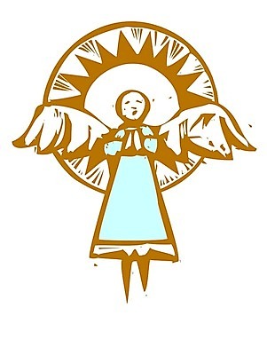 EPS 해외이미지 배너 크리스마스 겨울 날개 일러스트 노래 휴가 천사 선물 라벨 성경 후광 해외202004 해외일러스트 계절 기념일 음악 종교용품 프레임 빛 파일형식 벡터 이미지허브