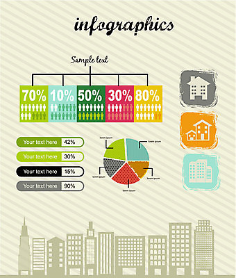 EPS 해외이미지 디자인 일러스트 비즈니스 통계 그래프 사람없음 인포그래픽 정보 해외202004 해외일러스트 파일형식 벡터 이미지허브