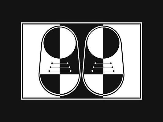 EPS 해외이미지 모양 디자인 선 백그라운드 신발 일러스트 추상 프레임 미술 그래픽 유행 디지털 검은색 흰색 플랫 심볼 정사각형 구성 스타일 해외202004 해외일러스트 도형 컬러 무늬 문화예술 파일형식 벡터 이미지허브