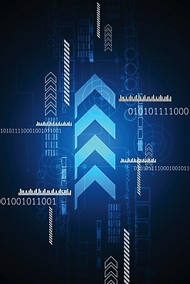 EPS 해외이미지 디자인 화살표 컨셉 일러스트 추상 미래 사람없음 그래픽 파란색 디지털 이진법 해외202004 해외일러스트 컬러 무늬 수학 파일형식 벡터 이미지허브