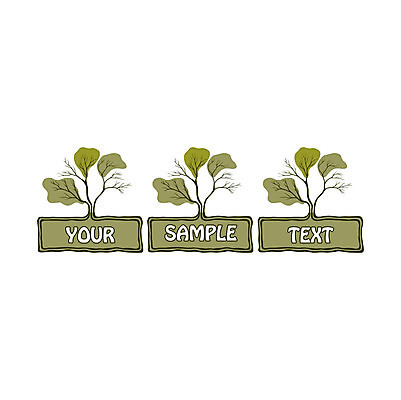 EPS 해외이미지 나무 백그라운드 일러스트 사각프레임 타이포그라피 사람없음 초록색 라벨 빈티지 해외202004 해외일러스트 식물 문자 컬러 컨셉 프레임 사각형 파일형식 벡터 이미지허브