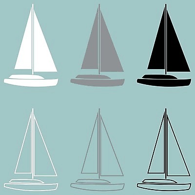 EPS 해외이미지 모양 실루엣 바다 여행 요트 일러스트 교통시설 휴가 휴식 항해 세트 픽토그램 검은색 회색 흰색 보트 플랫 크루즈 심볼 사인 함선 물류 돛대 해외202004 해외일러스트 컬러 교통 컨셉 배_교통 촬영기법 시설 파일형식 벡터 이미지허브