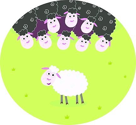 EPS 해외이미지 동물 캐릭터 1 디자인 응시 밭 일러스트 포유류 자연 스트레스 농장 검은색 흰색 양 원형 비교 고독 낙서 정상 무서움 만화 심볼 그림 개성 양고기 양모 고립 우울증 특별함 혼자 많음 해외202004 해외일러스트 일러캐릭터 도형 시선 감정 컬러 컨셉 농업 육류 직물 질병 생태계 파일형식 벡터 이미지허브