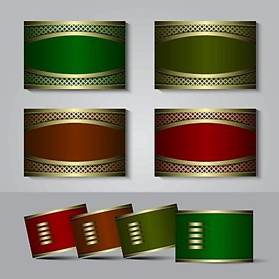 EPS 해외이미지 템플릿 디자인 종이 백그라운드 컨셉 일러스트 회사 비즈니스 추상 미래 미술 그래픽 빨간색 초록색 세트 갈색 라벨 금속 덮개 그물 신용카드 발표 황금 고급 우아함 플라스틱 질감 스타일 해외202004 해외일러스트 컬러 무늬 재질 문화예술 프레임 금융 뚜껑 파일형식 벡터 이미지허브