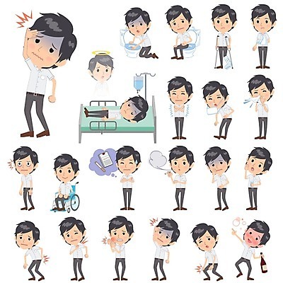 EPS 해외이미지 전신 남자 일러스트 회사 비즈니스 담배 건강 가면 서기 여러명 성인 봄 추위 알코올 만취 휠체어 치과의사 변기통 재채기 성인남자만 해외202004 해외일러스트 계절 다수 모션 사람 의사 술취함 남자만 성인만 파일형식 벡터 이미지허브