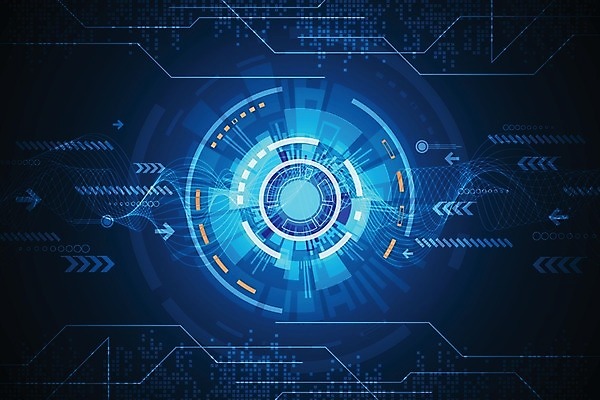 EPS 해외이미지 디자인 컨셉 일러스트 추상 미래 사람없음 그래픽 파란색 디지털 해외202004 해외일러스트 컬러 무늬 파일형식 벡터 이미지허브