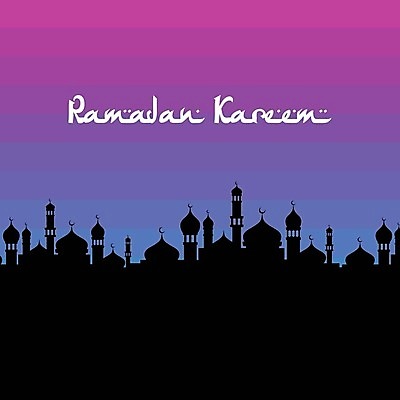 EPS 해외이미지 종교 일러스트 캘리그라피 기도 축하 이슬람교 모스크 단식 라마단 아랍어 해외202004 해외일러스트 컨셉 파일형식 벡터 이미지허브