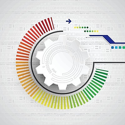 EPS 해외이미지 디자인 일러스트 추상 사람없음 그래픽 컬러풀 디지털 흰색 톱니바퀴 해외202004 해외일러스트 컬러 무늬 파일형식 벡터 이미지허브
