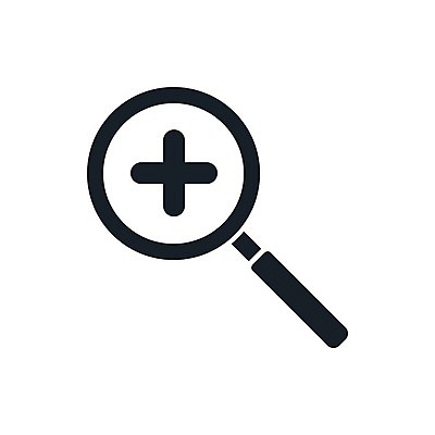 EPS 해외이미지 디자인 응시 일러스트 유리 돋보기 그래픽 세트 탐험 흰색 공구 확대 심볼 사인 검색 점검 발견 해외202004 해외일러스트 시선 컬러 재질 도구 파일형식 벡터 이미지허브