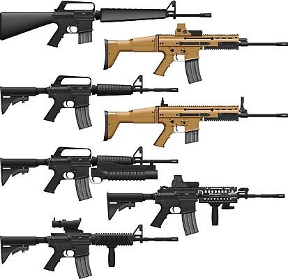 EPS 해외이미지 실루엣 무기 일러스트 불 통 금속 검은색 미국 기계 총 손전등 목표 수집 오브젝트 군용 슛 육군 수류탄 고립 엽총 자동 저격수 폭행 해외202004 해외일러스트 자연요소 컬러 컨셉 북아메리카 재질 조명 군대 촬영기법 폭력 범죄 파일형식 벡터 이미지허브