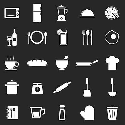 EPS 해외이미지 접시 커피 음식 빵 포크 일러스트 요리 세트 픽토그램 케이크 주방 식당 와인 계란 요리사 식사 웹 주스 빵집 전자레인지 냄비 굽기 심볼 사인 레시피 고립 해외202004 해외일러스트 직업 식기 음료 인터넷 디저트 주류 상점 알 가전제품 레인지 솥 구이 파일형식 벡터 이미지허브