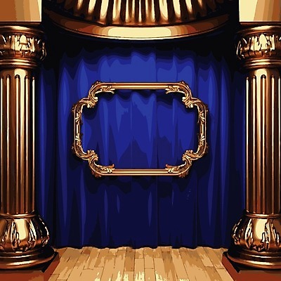 EPS 해외이미지 조각 포즈 백그라운드 컨셉 일러스트 아이디어 프레임 미술 이벤트 파란색 거울 무대 커튼 오픈 발표 분위기 황금 클래식 고급 떨어짐 극장 전시회 묘사 그림 오르기 쇼 장면 진홍색 객석 깊이 옛날 오페라 세련 벨벳 해외202004 해외일러스트 컬러 모션 문화예술 빨간색 전시 실크 파일형식 벡터 이미지허브