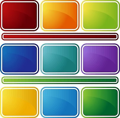 EPS 해외이미지 클립아트 디자인 오렌지 일러스트 버튼 오리 미술 경사 그래픽 장식 빨간색 초록색 파란색 세트 노란색 우주 보라색 공백 심볼 정사각형 엘리먼트 해외202004 해외일러스트 도형 컬러 과일 조류 문화예술 파일형식 벡터 동물 이미지허브