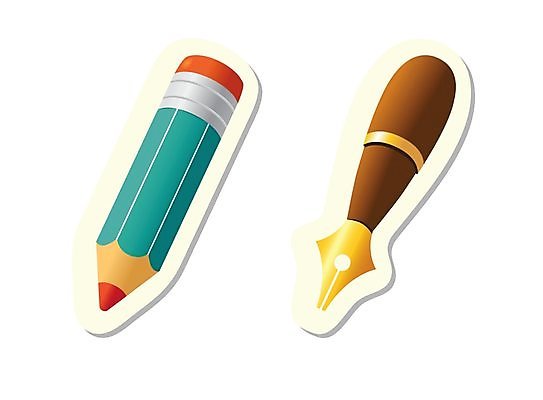 EPS 해외이미지 학생 디자인 교육 백그라운드 스티커 일러스트 캘리그라피 학교 표시 잉크 미술 그래픽 파란색 세트 사무실 연필 펜 쪽지 페인트 장비 흰색 기구 공구 기록 그리기 심볼 오브젝트 사인 그림 지우개 펜촉 광택 고립 해외202004 해외일러스트 컬러 비즈니스 모션 문화예술 학용품 필기구 도구 파일형식 벡터 이미지허브