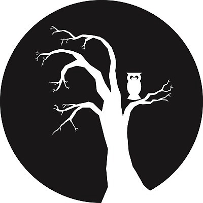 EPS 해외이미지 나무 일러스트 추상 검은색 할로윈 달 부엉이 해외202004 해외일러스트 자연요소 식물 컬러 무늬 조류 파일형식 벡터 이미지허브