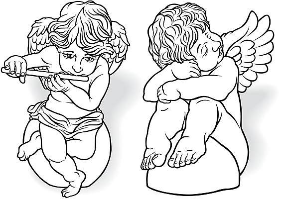 EPS 해외이미지 클립아트 기독교 어린이 날개 일러스트 하늘 휴가 천사 사랑 사람 숫자 윤곽 신성 큐피드 천국 결백 고립 해외202004 해외일러스트 문자 감정 종교 파일형식 벡터 이미지허브