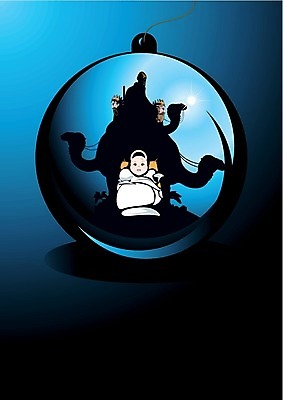 EPS 해외이미지 디자인 기독교 종교 여행 크리스마스 일러스트 공 휴가 장식 파란색 장식볼 아기 신생아 신용카드 예수 노엘 베들레헴 여의주 카피스페이스 해외202004 해외일러스트 기념일 컬러 사람 금융 공백 신_종교 파일형식 벡터 이미지허브