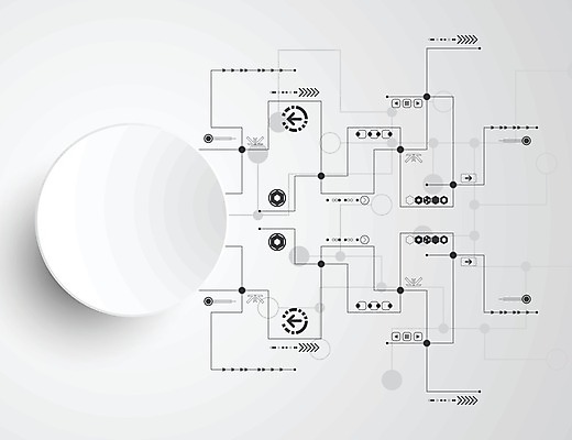 EPS 해외이미지 디자인 일러스트 추상 사람없음 그래픽 디지털 흰색 원형 해외202004 해외일러스트 도형 컬러 무늬 파일형식 벡터 이미지허브