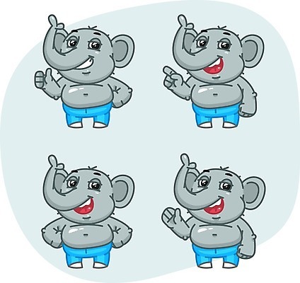 EPS 해외이미지 캐릭터 손 디자인 물결 일러스트 바지 손가락 코끼리 미술 미소 그래픽 세트 유행 청바지 큼 만화 가득함 사인 그림 클립 긍정 귀 마스코트 해외202004 해외일러스트 일러캐릭터 컨셉 포유류 하의 문화예술 표정 신체부위 크기 파일형식 벡터 이미지허브