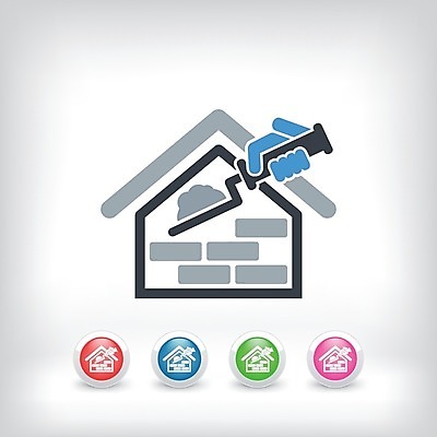 EPS 해외이미지 직업 산업 벽 컨셉 일러스트 건축양식 벽돌 노동자 주택 건물 블록 장비 기구 잡기 업무 수리 실업자 모종삽 심볼 서비스 시멘트 주걱 벽돌담 유지 건축업자 미장 석공 건설근로자 해외202004 해외일러스트 건축물 건축 모션 주방용품 담장 작업 삽 파일형식 벡터 이미지허브