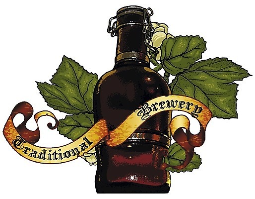 EPS 해외이미지 전통 리본 잎 일러스트 맥주 사람없음 맥주병 해외202004 홉 해외일러스트 식물 술병 주류 파일형식 벡터 이미지허브