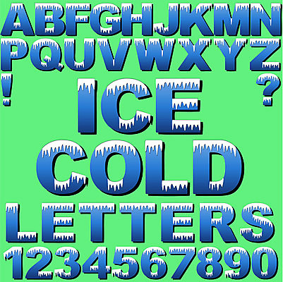 EPS 해외이미지 알파벳 겨울 일러스트 텍스트 파란색 세트 냉동 얼음 추위 편지 심볼 서리 고드름 타입 해외202004 해외일러스트 자연요소 영어 계절 컬러 파일형식 벡터 이미지허브