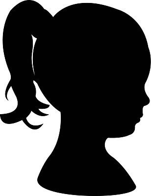 EPS 해외이미지 실루엣 어린이 신체 일러스트 부분 머리 검은색 흰색 꼬리 조랑말 해외202004 해외일러스트 동물 컬러 촬영기법 사람 신체부위 말 파일형식 벡터 이미지허브