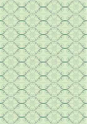 EPS 해외이미지 템플릿 디자인 꽃 백그라운드 잎 꽃무늬 패턴 곡선 일러스트 벽지 추상 연꽃 초록색 빛 수확 질감 복고 해외202004 해외일러스트 식물 선 컬러 무늬 농업 파일형식 벡터 이미지허브