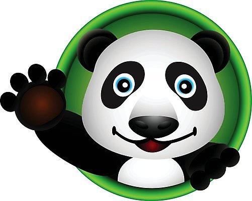 EPS 해외이미지 클립아트 동물 캐릭터 한마리 행복 아시아 야생동물 새끼 일러스트 점프 검은색 흰색 강아지 판다 만화 고립 해외202004 해외일러스트 일러캐릭터 1 감정 나라 컬러 곰 모션 반려동물 개 파일형식 벡터 이미지허브