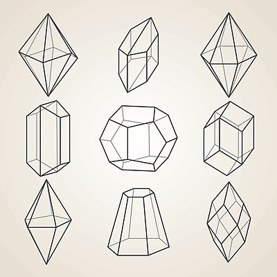 EPS 해외이미지 모양 선 일러스트 유리 그래픽 빛 세트 3D 바위 고급 삼각형 크리스탈 보석 수집 큐브 흔적 피라미드 심플 윤곽 초대 다이아몬드 모자이크 육각형 루비 폴리곤 프리즘 해외202004 해외일러스트 도형 건축물 컨셉 재질 돌_바위 광석 디지털합성 광학기기 랜드마크 파일형식 벡터 이미지허브