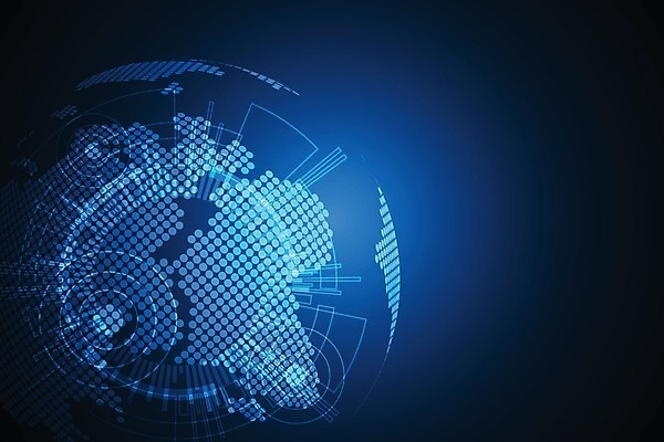 EPS 해외이미지 디자인 컨셉 일러스트 추상 미래 사람없음 그래픽 파란색 세계 디지털 해외202004 해외일러스트 컬러 무늬 파일형식 벡터 이미지허브