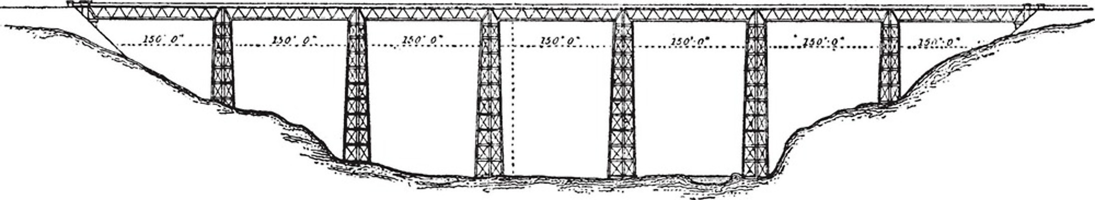EPS 해외이미지 선 일러스트 미술 검은색 수확 흰색 그림 판화 구름다리 해외202004 해외일러스트 컬러 농업 문화예술 다리 가교 파일형식 벡터 이미지허브