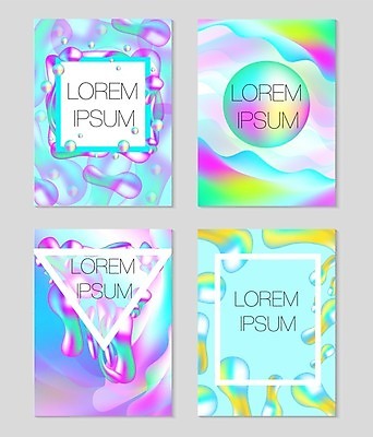 EPS 해외이미지 백그라운드 일러스트 사람없음 컬러풀 비눗방울 그라데이션 해외202004 해외일러스트 컬러 파일형식 벡터 이미지허브