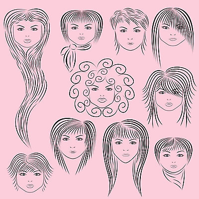 EPS 해외이미지 모델 헤어스타일 여자 실루엣 얼굴 일러스트 미술 사람 성인 머리 유행 견본 상점 그리기 우아함 이발 눈썹 입술 가발 그림 날카로움 윤곽 머리장식 번 예시 직진 스타일 해외202004 해외일러스트 빵 컨셉 모션 문화예술 촬영기법 신체부위 장식 파일형식 벡터 이미지허브