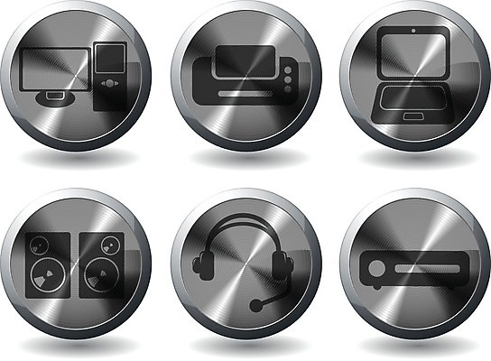 EPS 해외이미지 인터넷 일러스트 무선통신 노트북 컴퓨터 카메라 모니터 검은색 헤드폰 자료 소리 장비 흰색 심볼 마이크 심플 정보매체 해외202004 해외일러스트 컬러 음향기기 통신 전자제품 파일형식 벡터 이미지허브