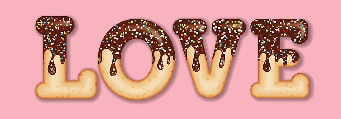 EPS 해외이미지 음식 일러스트 사탕 사랑 장식 상점 초콜릿 얼음 축제 빵집 도넛 달콤 맛 입가심 해외202004 해외일러스트 자연요소 감정 컨셉 디저트 파일형식 벡터 이미지허브