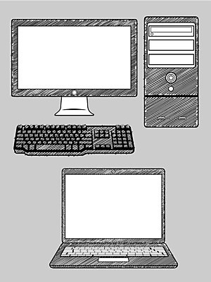 EPS 해외이미지 디자인 인터넷 일러스트 비즈니스 통신 모바일 노트북 컴퓨터 사무실 금속 디지털 스크린 모니터 공책 공백 장비 정보 키보드 휴대용 스케치 전자 하드웨어 해외202004 해외일러스트 재질 문구용품 미술 전자제품 오브젝트 파일형식 벡터 이미지허브