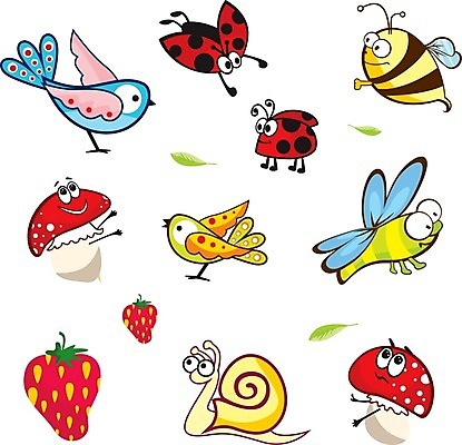EPS 해외이미지 동물 캐릭터 분홍색 나비 곤충 날개 일러스트 장난 노래 자연 놀이 조류 딸기 미소 야외 빨간색 초록색 여름 노란색 버섯 봄 잡기 유머 벌레 잠자리 만화 벌 심볼 사인 호기심 달팽이 무당벌레 조감도 캐리커처 호박벌 해외202004 해외일러스트 일러캐릭터 계절 감정 음악 컬러 컨셉 과일 모션 연체동물 표정 벌_곤충 그림 생태계 파일형식 벡터 이미지허브