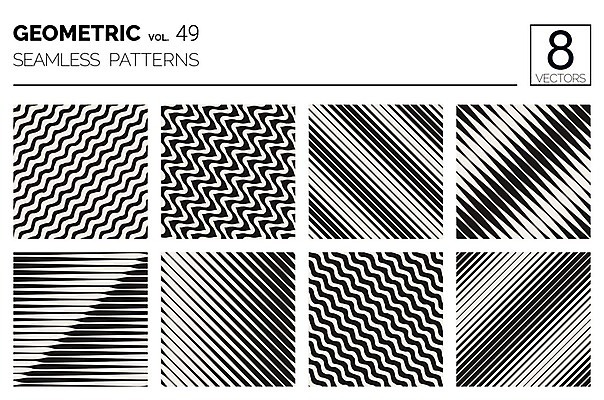EPS 해외이미지 디자인 백그라운드 패턴 일러스트 추상 사람없음 그래픽 세트 검은색 줄무늬 흰색 원형 심플 지오메트릭 멤피스디자인 해외202004 해외일러스트 도형 컬러 무늬 파일형식 벡터 이미지허브
