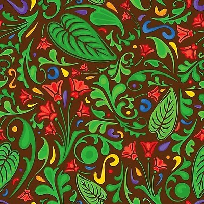 EPS 해외이미지 꽃 백그라운드 잎 꽃무늬 패턴 오렌지 일러스트 벽지 장식 빨간색 초록색 파란색 갈색 노란색 흰색 심볼 사인 윤곽 해외202004 해외일러스트 식물 컬러 무늬 과일 파일형식 벡터 이미지허브