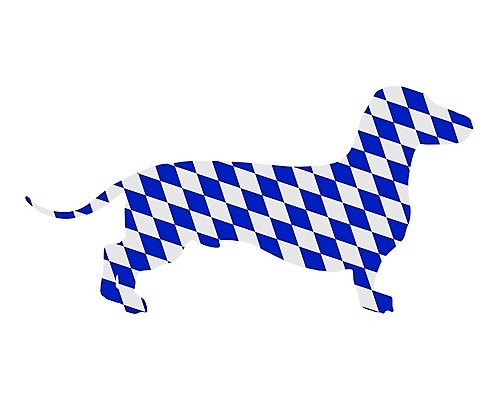 EPS 해외이미지 동물 배너 백그라운드 일러스트 독일 파란색 반려동물 흰색 작업 개 닥스훈트 심볼 사인 신호 사냥개 고립 기르기 전국 바이에른 바이에른사람 해외202004 해외일러스트 유럽 컬러 포유류 돌봄 파일형식 벡터 이미지허브