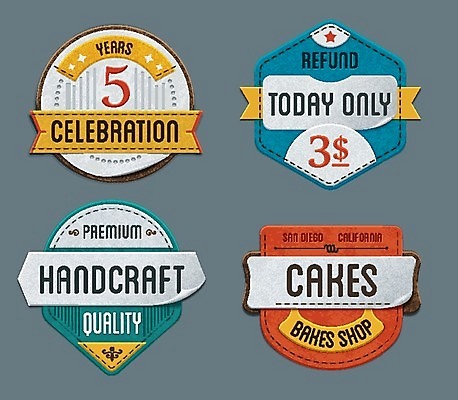 EPS 해외이미지 스티커 일러스트 사람없음 세트 라벨 해외202004 해외일러스트 프레임 파일형식 벡터 이미지허브