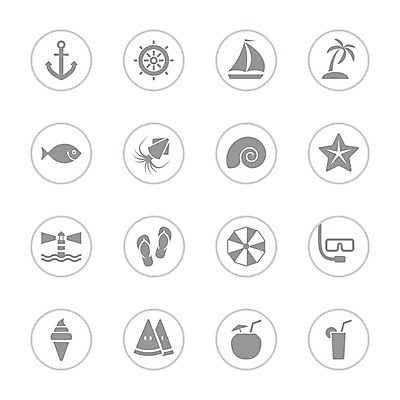 EPS 해외이미지 계절 바다 섬 오렌지 일러스트 우산 휴가 아이스크림 불가사리 슬리퍼 수박 프레임 등대 항해 어류 여름 세트 야자수 주스 회색 껍질 원형 보트 플랫 잠수부 오징어 코코넛 닻 파라다이스 해외202004 해외일러스트 도형 나무 음료 컬러 신발 배_교통 과일 디저트 극피동물 연체동물 수중동물 전문직 파일형식 벡터 이미지허브