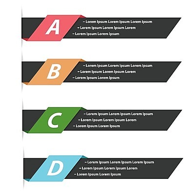 EPS 해외이미지 템플릿 디자인 배너 오렌지 일러스트 비즈니스 성공 그래픽 빨간색 초록색 파란색 라벨 인포그래픽 정보 계획 편지 옵션 레이아웃 단계 마케팅 방법 해외202004 해외일러스트 컬러 컨셉 과일 프레임 파일형식 벡터 이미지허브