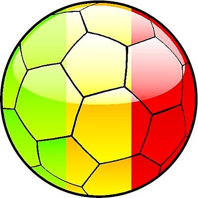 EPS 해외이미지 클립아트 스포츠 일러스트 공 축구 깃발 심볼 오브젝트 고립 말리 해외202004 해외일러스트 구기 파일형식 벡터 이미지허브