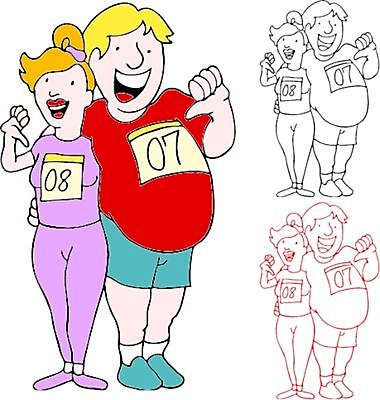 EPS 해외이미지 클립아트 커플 행복 다이어트 일러스트 건강 미술 미소 사람 그래픽 빨간색 세트 달리기 조깅 운동 숫자 검은색 흰색 낙서 몸무게 만화 스케치 비만 그림 클립 마라톤 무거움 달리기선수 돌봄 분실 주자 해외202004 해외일러스트 문자 감정 컬러 관계 모션 문화예술 표정 경기 무게 육상스포츠 몸매 육상선수 파일형식 벡터 이미지허브