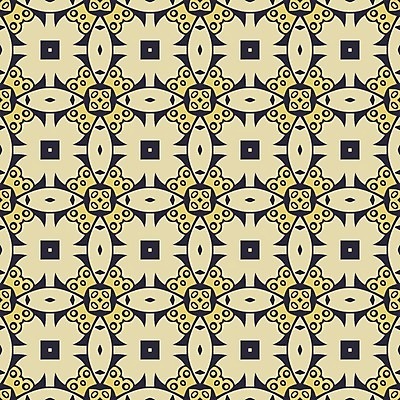 EPS 해외이미지 디자인 백그라운드 패턴 일러스트 벽지 추상 노란색 검은색 타일 복고 정사각형 해외202004 해외일러스트 도형 컬러 무늬 파일형식 벡터 이미지허브