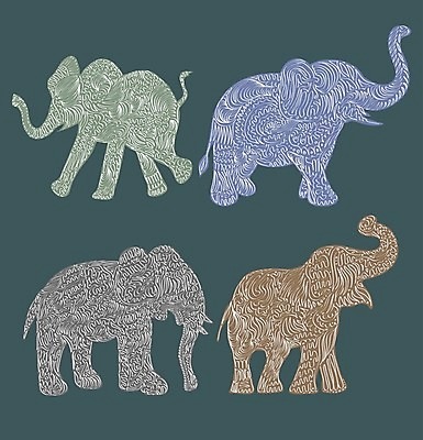 EPS 해외이미지 클립아트 동물 야생동물 꽃무늬 일러스트 아프리카 자연 코끼리 장식 그리기 사파리 만족 그림 손그림 공상 고립 스타일 해외202004 해외일러스트 꽃 감정 나라 무늬 포유류 모션 생태계 파일형식 벡터 이미지허브